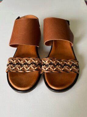 Sundance leather sandals